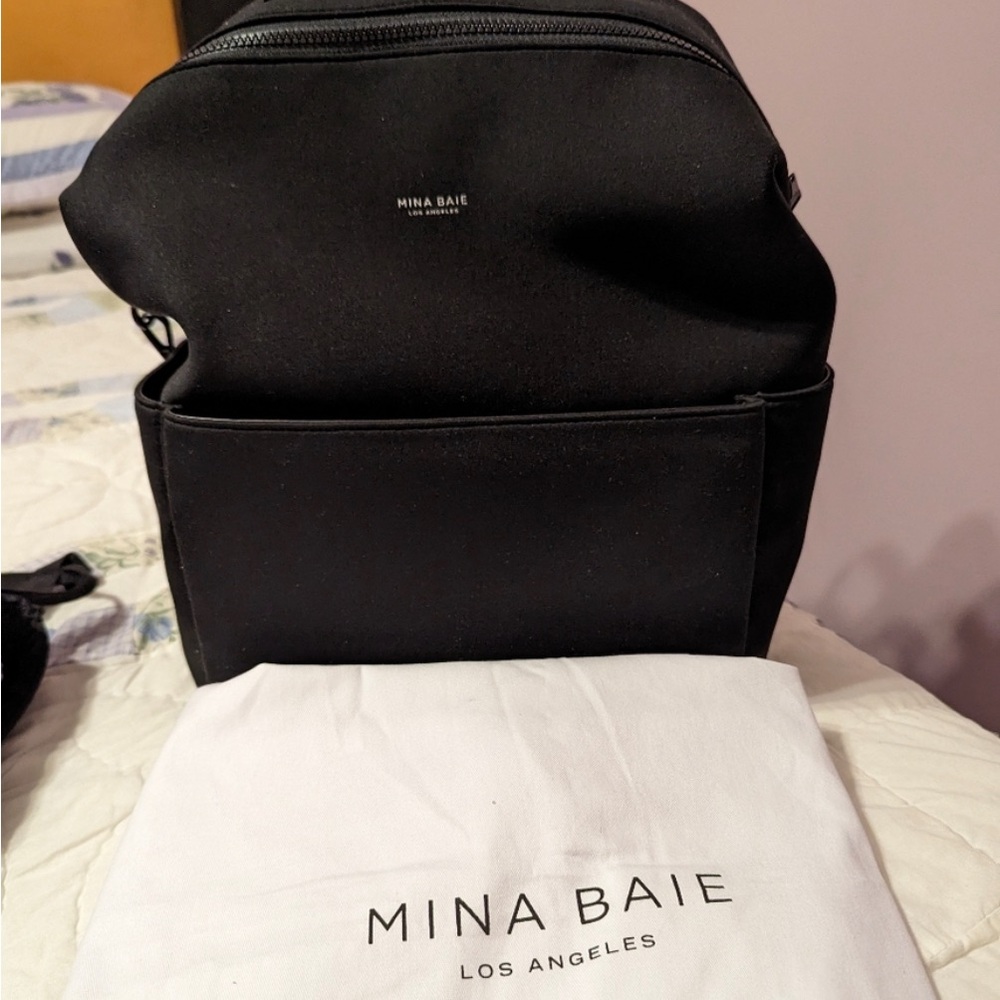 Mina Baie Stevie Diaper Bag in Neoprene